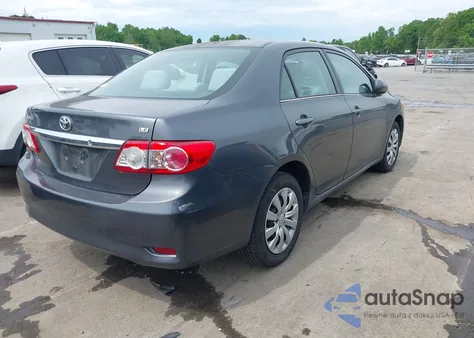 2013 Toyota Corolla Le из США, поврежденный, VIN 2T1BU4EE5DC957261